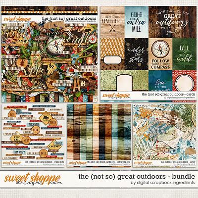 The (not so) Great Outdoors Bundle by Digital Scrapbook Ingredients