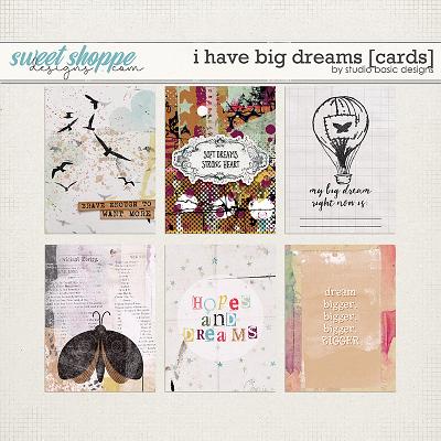 I Have Big Dreams Cards by Studio Basic