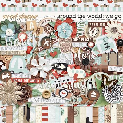 Around the world: We Go by Amanda Yi & WendyP Designs