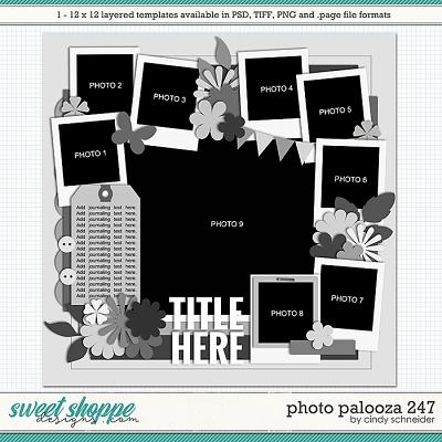 Cindy's Layered Templates - Photo Palooza 247 by Cindy Schneider