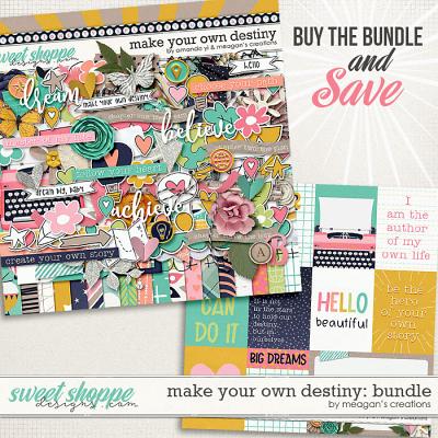 Make your own destiny: bundle by Amanda Yi & Meagan's Creations