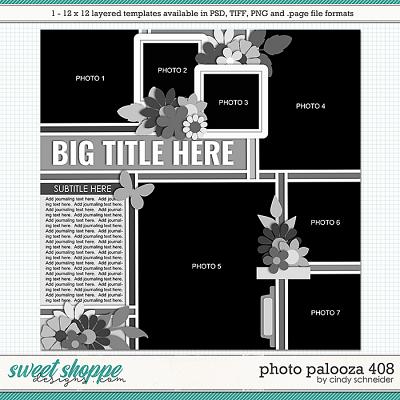 Cindy's Layered Templates - Photo Palooza 408 by Cindy Schneider