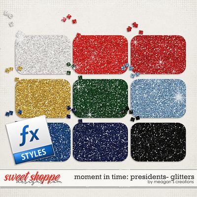 Moment in Time: Presidents Glitters by Meagan's Creations