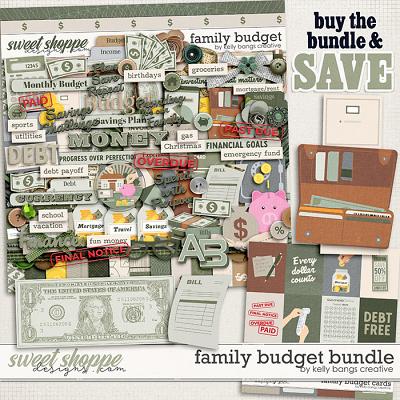 Family Budget Bundle by Kelly Bangs Creative Family Budget Bundle by Kelly Bangs Creative