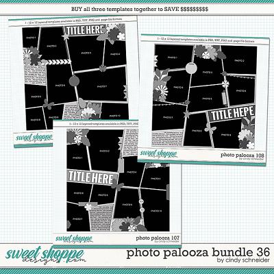 Cindy's Layered Templates - Photo Palooza Bundle 36 by Cindy Schneider