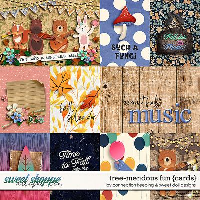 Tree-mendous Fun Journal Cards by Sweet Doll Designs and Connection Keeping