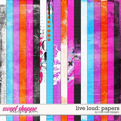 Live Loud: Papsers by River Rose Designs