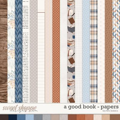 A Good Book | Papers - by Kris Isaacs Designs