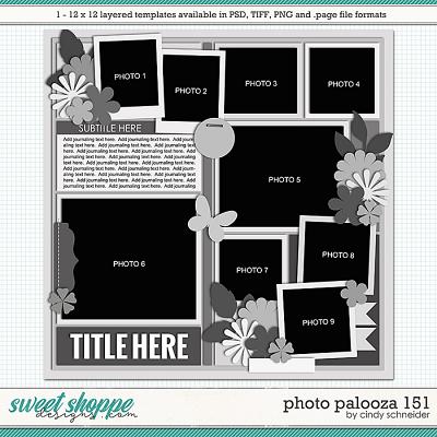 Cindy's Layered Templates - Photo Palooza 151 by Cindy Schneider