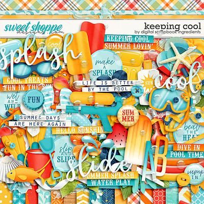 Keeping Cool by Digital Scrapbook Ingredients