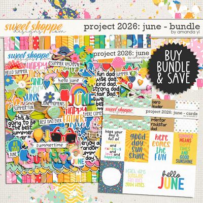 Project 2026: june - bundle by Amanda Yi