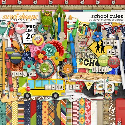 School Rules by Clever Monkey Graphics 
