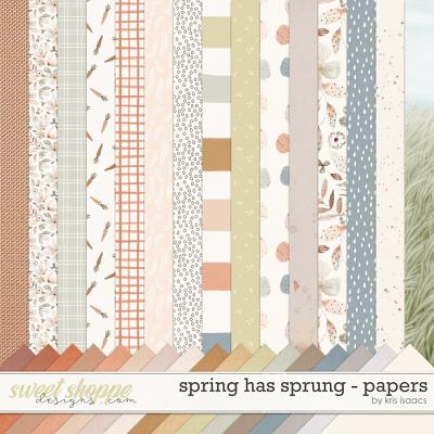 Spring Has Sprung | Papers - by Kris Isaacs Designs