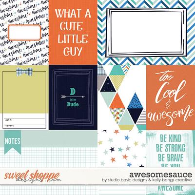 Awesomesauce Cards by Kelly Bangs Creative and Studio Basic