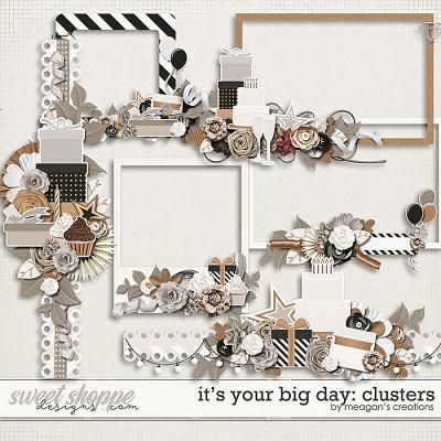It's Your Big Day: Clusters by Meagan's Creations