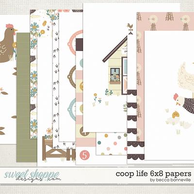 Coop Life 6x8 Papers by Becca Bonneville