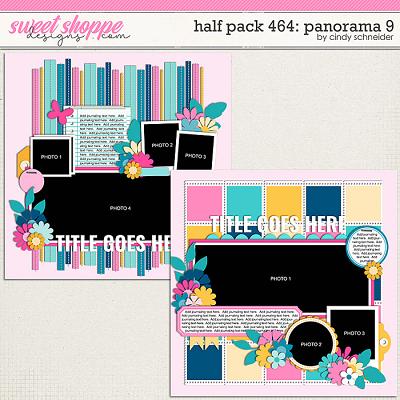 Cindy's Layered Templates - Half Pack 464: Panorama 9 by Cindy Schneider