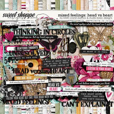 Mixed Feelings: Head vs Heart Kit by Kristin Cronin-Barrow and Studio Basic Designs Mixed Feelings: Head vs Heart Kit by Kristin Cronin-Barrow and Studio Basic Designs
