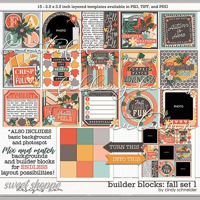 Cindy's Layered Templates - Builder Blocks: Fall Set 1 by Cindy Schneider Cindy's Layered Templates - Builder Blocks: Fall Set 1 by Cindy Schneider