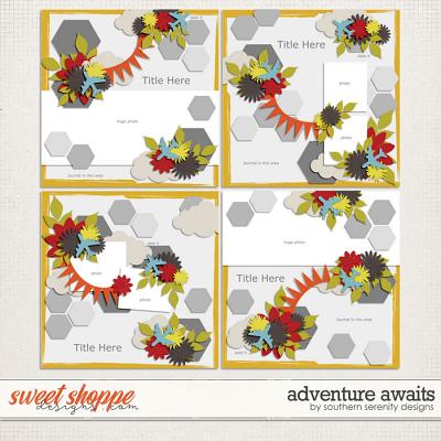 Adventure Awaits Layered Templates by Southern Serenity Designs