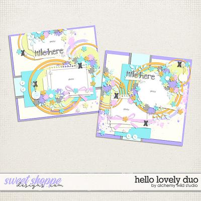 Hello Lovely Layered Templates by Amber