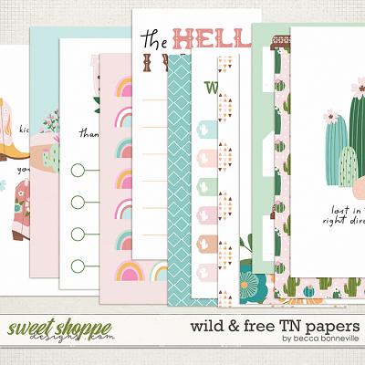 Wild & Free TN Papers by Becca Bonneville