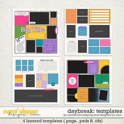 Daybreak Templates by Connection Keeping and Designed by Soco
