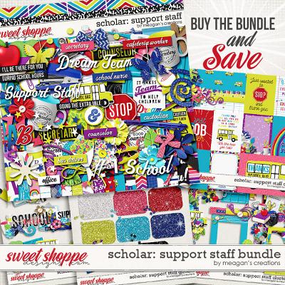 Scholar: Support Staff Collection Bundle by Meagan's Creations