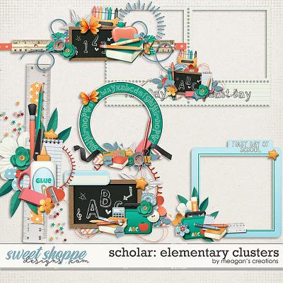 Scholar: Elementary Clusters by Meagan's Creations