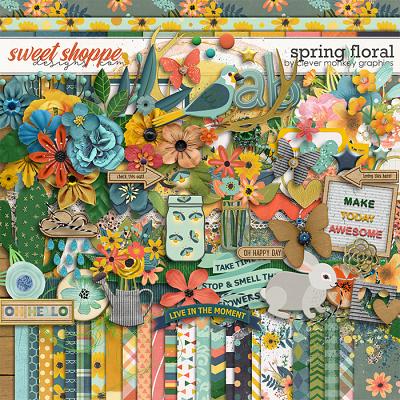 Spring Floral by Clever Monkey Graphics
