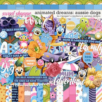 Animated Dream: Aussie Dogs by Meagan's Creations and WendyP Designs