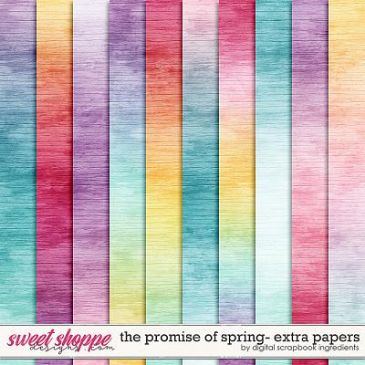 The Promise Of Spring | Extra Papers by Digital Scrapbook Ingredients