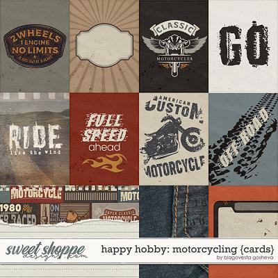 Happy Hobby: Motorcycling {cards} by Blagovesta Gosheva