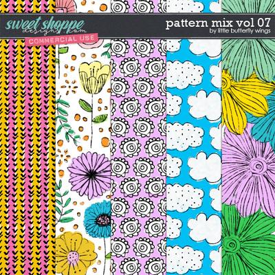 Pattern Mix vol.07 - Layered Patterns by Little Butterfly Wings