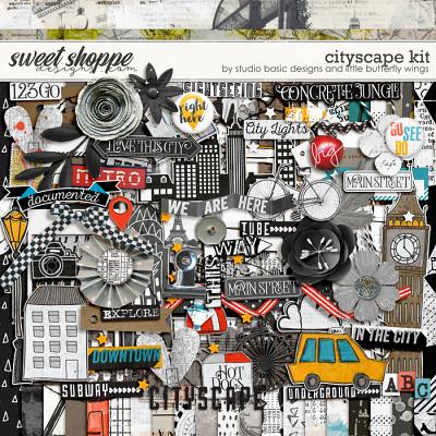 Cityscape Kit by Studio Basic Little Butterfly Wings