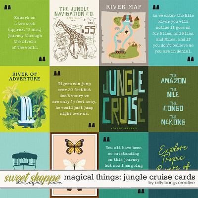 Magical Things: Jungle Cruise Cards by Kelly Bangs Creative