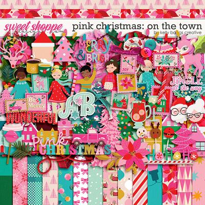 Pink Christmas: On the Town by Kelly Bangs Creative