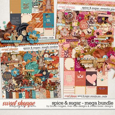Spice & Sugar Mega Bundle by Brook Magee, River Rose and Studio Basic
