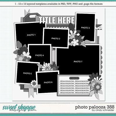 Cindy's Layered Templates - Photo Palooza 388 by Cindy Schneider