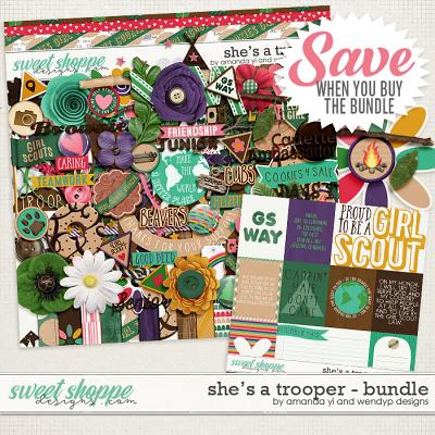 She's A Trooper: Bundle by Amanda Yi & WendyP Designs