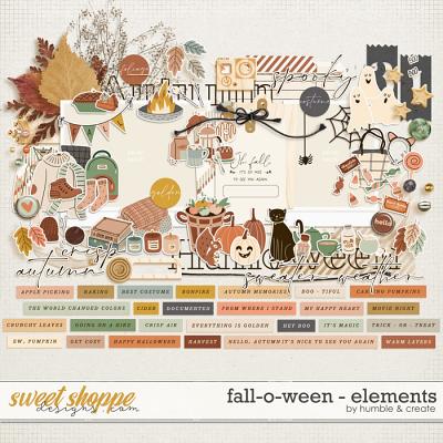 Fall-O-Ween | Elements - by Humble and Create
