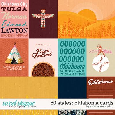 50 States: Oklahoma Cards by Kelly Bangs Creative
