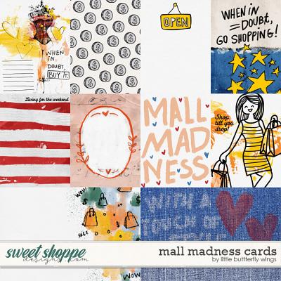Mall madness cards by Little Butterfly Wings