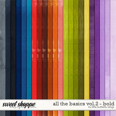 All the basics vol.2 - bold by Little Butterfly Wings
