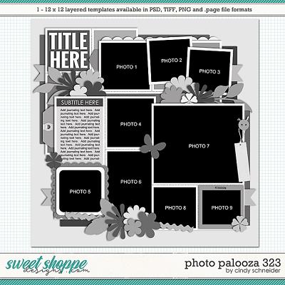 Cindy's Layered Templates - Photo Palooza 323 by Cindy Schneider