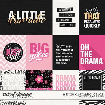 A Little Dramatic: Cards by Kristin Cronin-Barrow