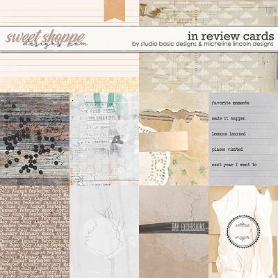 In Review Cards by Studio Basic and Micheline Lincoln Designs