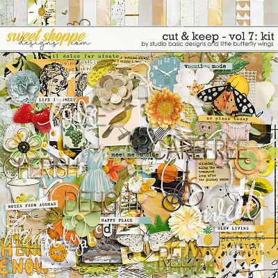 Cut & Keep - Vol. 7: Kit by Studio Basic & Little Butterfly Wings Cut & Keep - Vol. 7: Kit by Studio Basic & Little Butterfly Wings