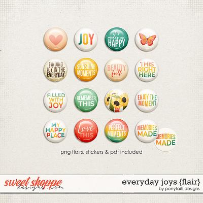 Everyday Joys Flair by Ponytails