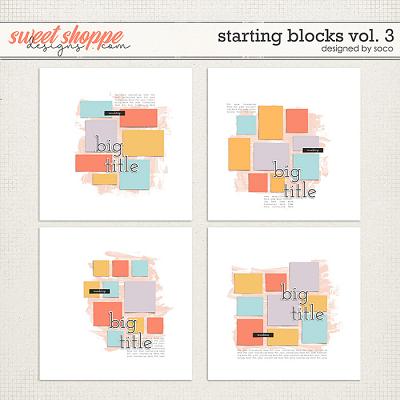 Starting Blocks Vol. 3 | Designed by Soco